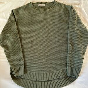 Zenana Outfitters Olive Knit Sweater
